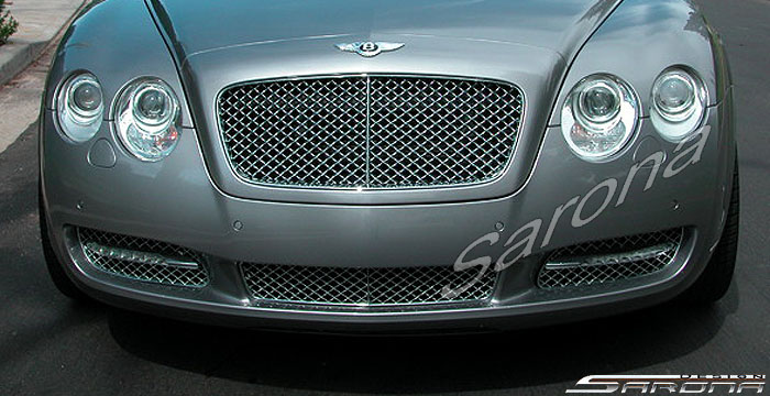 Custom Bentley GT  Coupe Front Bumper (2004 - 2011) - $1190.00 (Part #BT-055-FB)